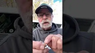 How to check your hook point for sharpness!  #fishing #fishingequipment #smoothmoves