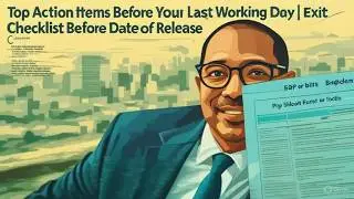 Top Action Items Before Your Last Working Day | Exit Checklist Before Date of Release