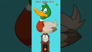 Quack Quack 💚 #smarthappybaby #kidssong #babysong #hickorydickoydock #englishnurseryrhymes