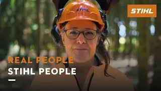 Real People STIHL People: Forstfrau Manuela