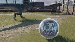 T REX VS DINOSAUR JURASIC WORLD T REX JURASIC ESCAPE ALL DINOS DANGER T REX BLUE