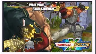 THE FANSERVICE IN THIS GAME IS PEAK || NAMCO X CAPCOM