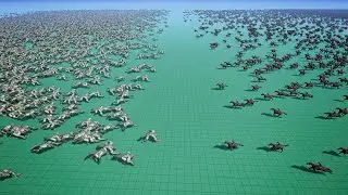 Can 20,000 Cavalry Charge kill 10,000 Werewolves ? | Ultimate Epic Battle Simulator | UEBS