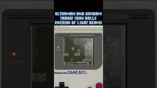 ULTRAMAN AND GUNDAM THROW IRON BALLS INSTEAD OF LIGHT BEAMS