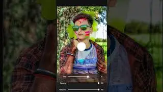 Holi  photo editing  HD photo editor 👌 2024 ka Holi wala HD photo#holi holi#viral #picsart