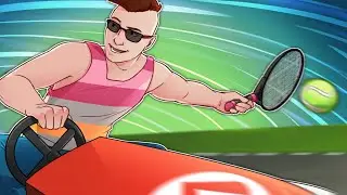 Super Mario Spare Parts! - Mario Kart and Mario Tennis Funny Moments