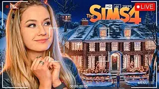 🔴 Строю дом Маккалистеров из ОДИН ДОМА ❄️ | The Sims 4 | #2