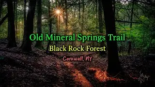 Mineral Springs Falls and Jupiter Rock in Black Rock Forest, Cornwall, NY