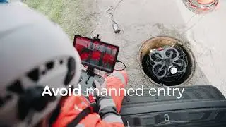 Elios 3, the ultimate drone for water & wastewater inspections and mapping #SewerDrone