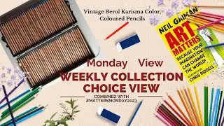 Monday View !!! Berol Vintage Karisma Color Coloured pencils !!