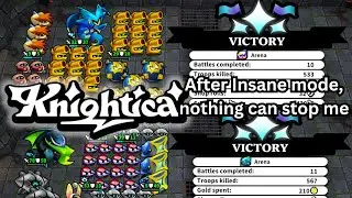 Arena Mode is Automatic rn【Knightica - Mad Mango Games】