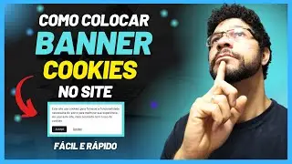 ✅[Cookies] O que &eacute; e como Colocar o AVISO DE COOKIES no seu SITE | Tutorial Completo e Passo a Passo
