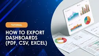 How to Export Your Knowi Dashboard to Excel & PDF (Quick Tutorial)