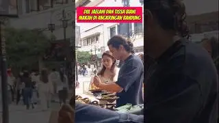 Dul Jaelani dan Tissa Biani makan di Warung Angkringan Bandung #duljaelani #tissabiani