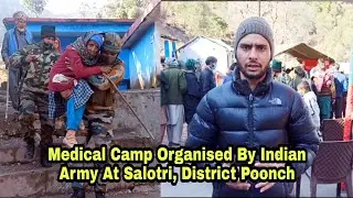 Medical Camp Organised By Indian Army At Salotri, District Poonch