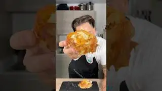 Receta de Tartaletas de Masa Filo con Queso Feta, Huevo y Aceite Picante #shorts #recetas
