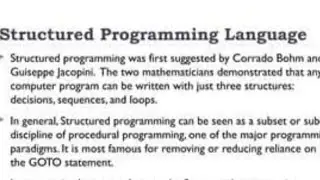 Advantages and disadvantages of Structured Programming  in c++