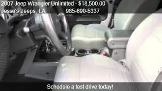 2007 Jeep Wrangler Unlimited Unlimited Sahara 4WD for sale i