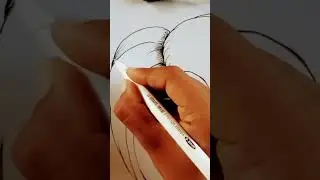 Draw Vampire girl face drawing | pencil sketching#shorts