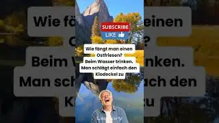 Wie man Ostfriesen f&auml;ngt  #flachwitz #memes #humor #humorhabit #lustig