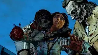 Clementine and Kenny Leave Sarita to Die (Walking Dead | Telltale Games)
