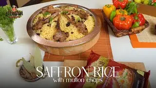 Mutton Chops with Saffron Rice