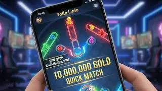 Non stop yalla ludo 10 million quick matches | 10m quick bet back to back game play 