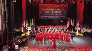 PSDC Kab. Kepulauan Tanimbar. Pesparawi Prov. Maluku 2025 lagu wajib ( Haleluya)