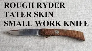 Маленький рабочий нож Rough Ryder Tater Skin