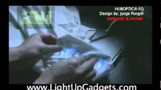 Light up your clothing with Huboptic&reg; DJ Equalizer by Jorge Pong&reg;