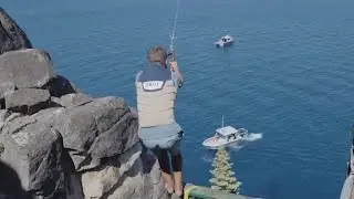 Police arrest popular cliff jumper for rope swinging at Lake Tahoe state park