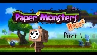 Paper Monsters Recut Walkthrough Gameplay Part 1 -Paperland Overworld