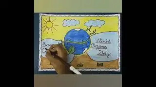 World Ozone Day Drawing #shorts #art #drawing #ozoneday #worldozoneday #ozone #trend #viral