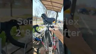Sensah reflex shifter, lever motion