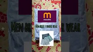 Men briefs/underwear 🩲 from meesho || Under 500/-pack(3)#messhohaul#ashortaday #ytshortsindia#viral