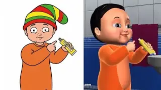 Nursery Rhymes -johny Johny Yes Papa  drawing meme 🤣 | Funny art Drawing Video