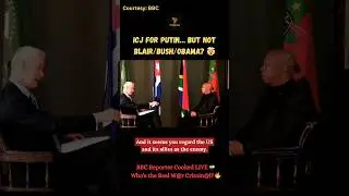 Putin in ICJ&hellip; But Blair, Bush & Obama Walk Free? ⚖️