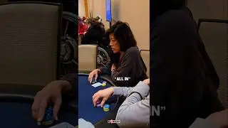 3-way all-in math is not mathing 🤢 #livepoker #pokertournament