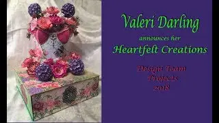 Valeri Darling Heartfelt Creations Design Team Audition 2018