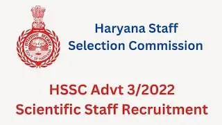 Hssc update# Forensic Laboratory Assistant Document Verification Postpone/Cancel@Haryanacentral.8189