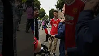 Alex Vice-captain For Southwark Stars Black And White Team Talking on Sky Sports for Qpr vs Man U