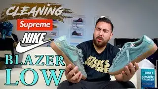 How to Clean Supreme X Nike SB Blazer Low 