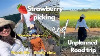 Ang laki ng Strawbery farm 😮 + Scenic Road Trip to Toodyay | ManangVenture Diaries