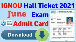 ignou term exam admit card, hall ticket, june 2021