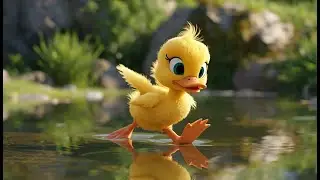 Ducky Dee the Speedy Duck | Fun Duck Song for Kids | Nursery Rhymes & Songs for Children