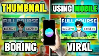 How to Make VIRAL Thumbnails Like Tube Sensei &ndash; Mobile Editing Tutorial!