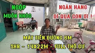 Cứu giúp 2vc cô đẹp. nợ dí quá bán căn nhà shr 14x22m phun thổ cư .thông 2 đầu ra tl9 về hóc môn