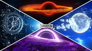 Best space worlds in VRChat! [Quest & PC]