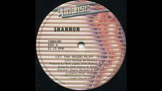 Shannon – Let The Music Play/A Let The Music Play 5:49/Unidisc – 12MM-006 Canada 1983