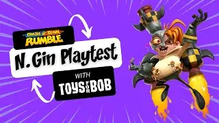 Crash Team Rumble: N.Gin Playtest with the Devs at Toys for Bob